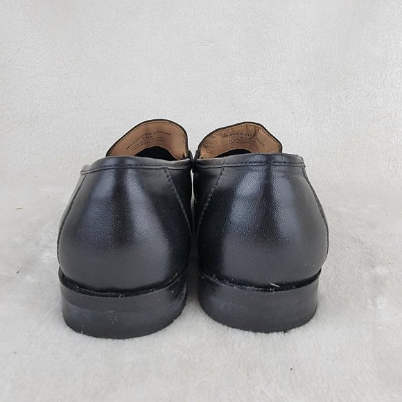 Carlos By Carlos Stanana Milagro Bit Black Calfskin Leather Slip On Loafer 8.5D main image 4